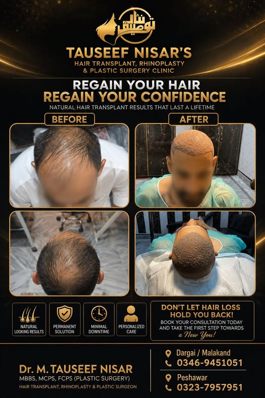 Hair Transplant — after